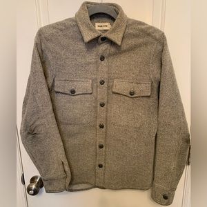 Taylor Stitch Maritime Wool Shirt Jacket - Ash Donegal